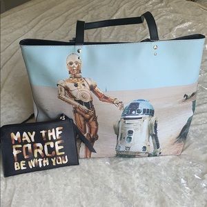 Star Wars Tote Handbag C3PO R2D2